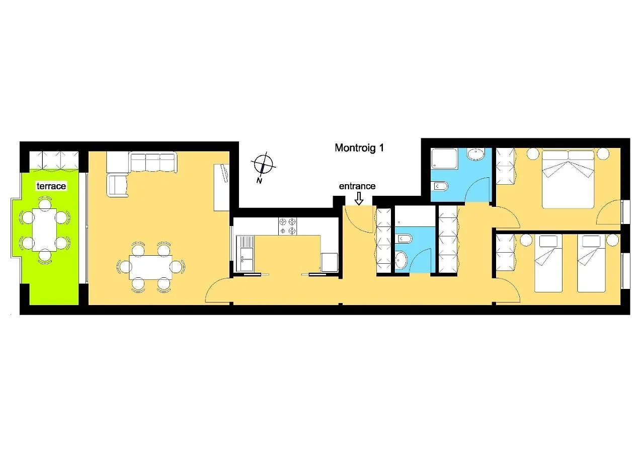 Apartamento Montroig 2 Sitges 0*,  Španělsko